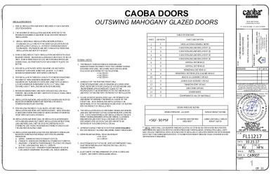 PR Instl Docs FL11217 R4 II CAB007 SS 2017-12-18