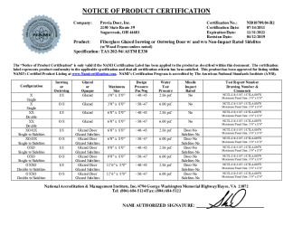 PR CERTIFICATE FL11244 R7 C CAC NI010709.04-R2