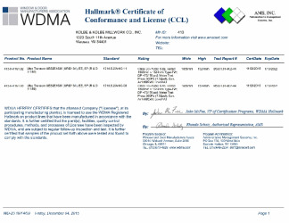 PR CERTIFICATE FL11250 R7 C CAC CCL 11159