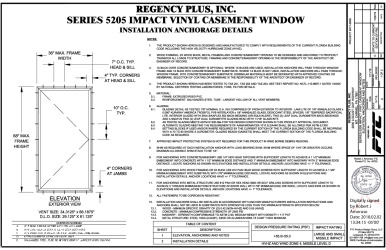 PR Instl Docs FL11410 R5 II RPLS0052 RevC Series-5205-Casement ss