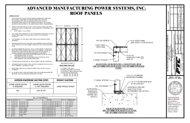 PR Instl Docs FL11420 R4 II ADVM-0003 RoofPanel RevA ss