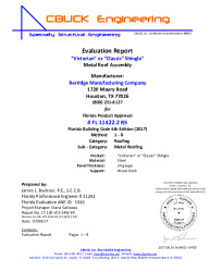 PR Instl Docs FL11422 R5 II 02 Classic or VictorianShingle WoodDeck EVALREPORT R5