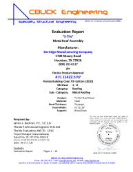 PR TECH DOCS FL11422 R7 AE 05 STILE WOODDECK EVALREPORT
