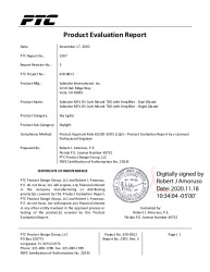 PR TECH DOCS FL11480 R13 AE PER 2397 REV3 M74 DS CURB MOUNT WITH AMPLIFIER SS