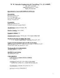 PR TECH DOCS FL11492 R3 AE EVALUATION REPORT WWS-144