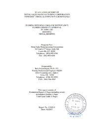 PR Instl Docs FL11560 R3 II EvaluationReportC2181 1