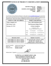 PR CERTIFICATE FL11624 R7 C CAC NI013437 8300 HS F0439.01-R2