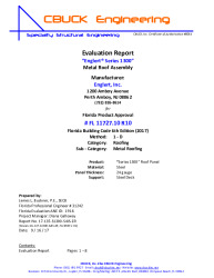 PR Instl Docs FL11727 R10 II 10 S1300 24g InsSteelDeck EVALREPORT