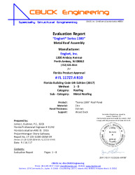 PR Instl Docs FL11727 R12 II 04 S1300 8mmZinc WoodDeck EVALREPORT