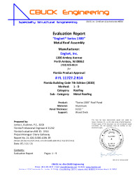 PR TECH DOCS FL11727 R15 AE 02 S1300 032ALUM WOODDECK EVALREPORT R14