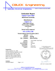 PR TECH DOCS FL11751 R6 AE 1 S2000 24GAWOODDECK EVALREPORT