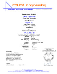 PR INSTL DOCS FL11751 R6 II 5 S2000 032ALUM STEELDECK EVALREPORT R6