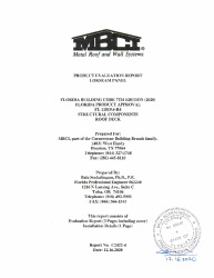 PR Instl Docs FL11819 R4 II EvaluationReportC2422 4