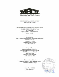 PR Instl Docs FL11819 R5 II EvaluationReportC2481 3