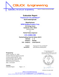 PR Instl Docs FL11842 R6 II 4 Premium HT EVALREPORT R6