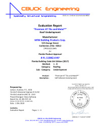 PR TECH DOCS FL11842 R7 AE 4 PREMIUM HT EVALREPORT R7
