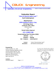 PR Instl Docs FL11842 R8 II 3 UltraHT EVALREPORT
