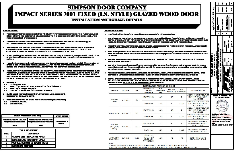 PR Instl Docs FL9668 R9 II SIMP0012 RevC FIXED-FRENCH-DOOR ss