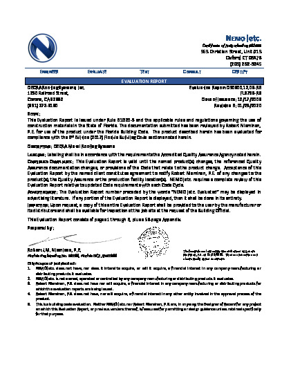 PR TECH DOCS FL9759 R8 AE 2020 01 FINAL ER DECRA FL9759-R8