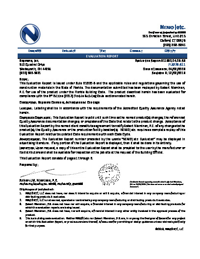 PR Instl Docs FL9779 R11 II 2019 12 FINAL ER SOPREMA C-A-C FL9779-R11