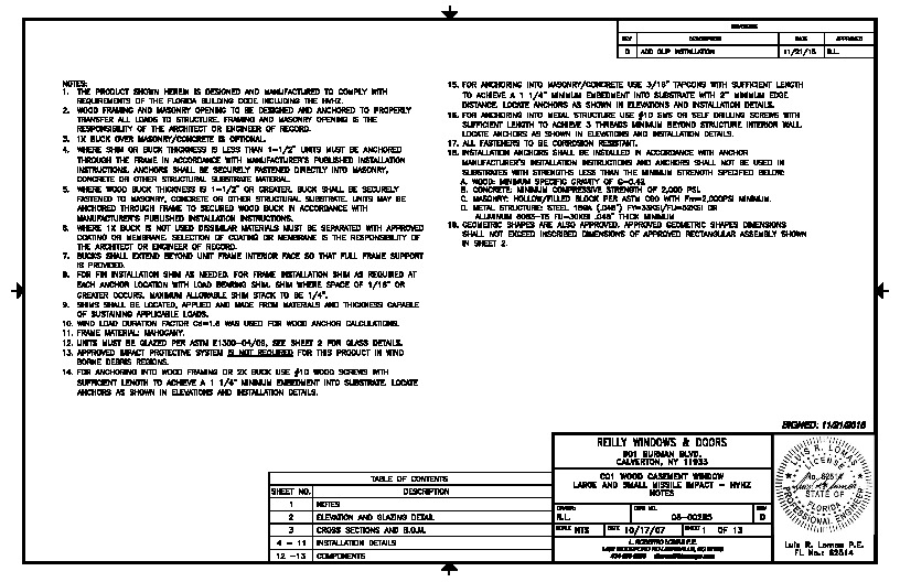 PR INSTL DOCS FL9949 R6 II 08-00285D