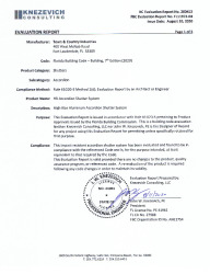 PR TECH DOCS FL11973 R4 AE KC EVALUATION REPORT 200413 SS