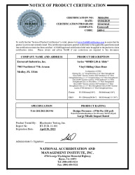PR CERTIFICATE FL12092 R4 C CAC NI014394