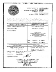PR CERTIFICATE FL12100 R4 C CAC FL 12100.2 CERTIFICATION NI009728.01-R3
