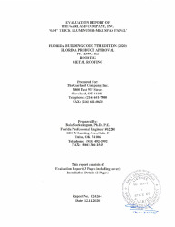 PR Instl Docs FL12377 R4 II EvaluationReportC2426 1