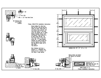 PR Instl Docs FL12398 R8 II 4000 S.H.Finless Installation Instructions-Model