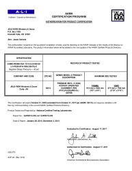 PR CERTIFICATE FL12426 R8 C CAC LC-PG35-36X72 DP-40 NEW