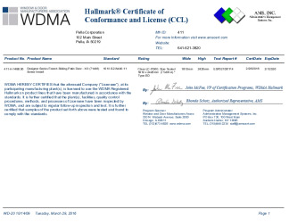 PR CERTIFICATE FL12442 R8 C CAC 411-H-1488.06
