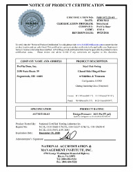 PR CERTIFICATE FL12463 R10 C CAC NI011572.23-R1