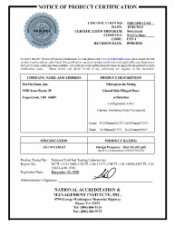 PR CERTIFICATE FL12463 R10 C CAC NI011595.12-R1