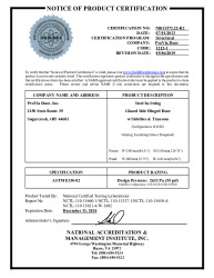 PR CERTIFICATE FL12463 R11 C CAC NI011572.22-R2