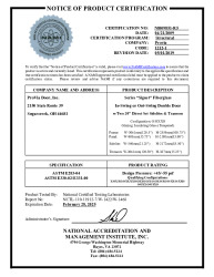 PR CERTIFICATE FL12463 R12 C CAC NI009851-R5