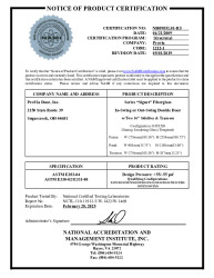 PR CERTIFICATE FL12463 R13 C CAC NI009851.01-R5