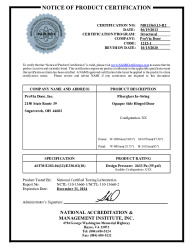 PR CERTIFICATE FL12463 R16 C CAC NI011565.13-R2