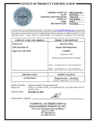 PR CERTIFICATE FL12463 R17 C CAC NI011572.06-R3