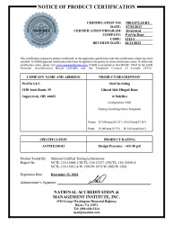 PR CERTIFICATE FL12463 R17 C CAC NI011572.18-R5