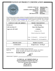PR CERTIFICATE FL12463 R17 C CAC NI011572.19-R6