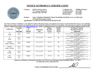 PR CERTIFICATE FL12509 R5 C CAC NI009861-R4 NOPC
