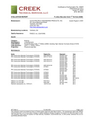 PR INSTL DOCS FL12512 R8 II APT15001.5 2020 FBC EVAL UNDERLAYMENTS FINAL
