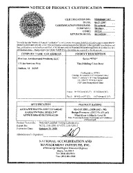 PR CERTIFICATE FL12519 R4 C CAC NI008048C-R7 REV FL12519.3
