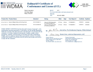 PR CERTIFICATE FL12604 R9 C CAC 12604.6