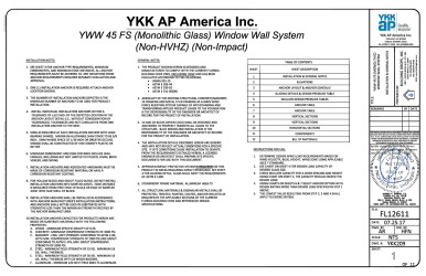 PR Instl Docs FL12611 R4 II YKK209 SS 2019-12-13