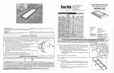 PR Instl Docs FL12626 R9 II Master Install Instruc FGC 1 8 14 Approv