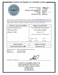 PR CERTIFICATE FL12627 R6 C CAC FHP 10-31-18 NI006311-R7