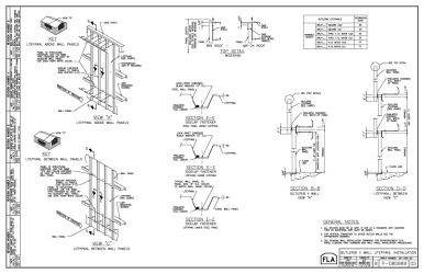 PR Instl Docs FL12760 R5 II BR II Wall Lite-Panl Install drawing