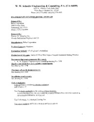 PR TECH DOCS FL12811 R3 AE EVALUATION REPORT WWS-148